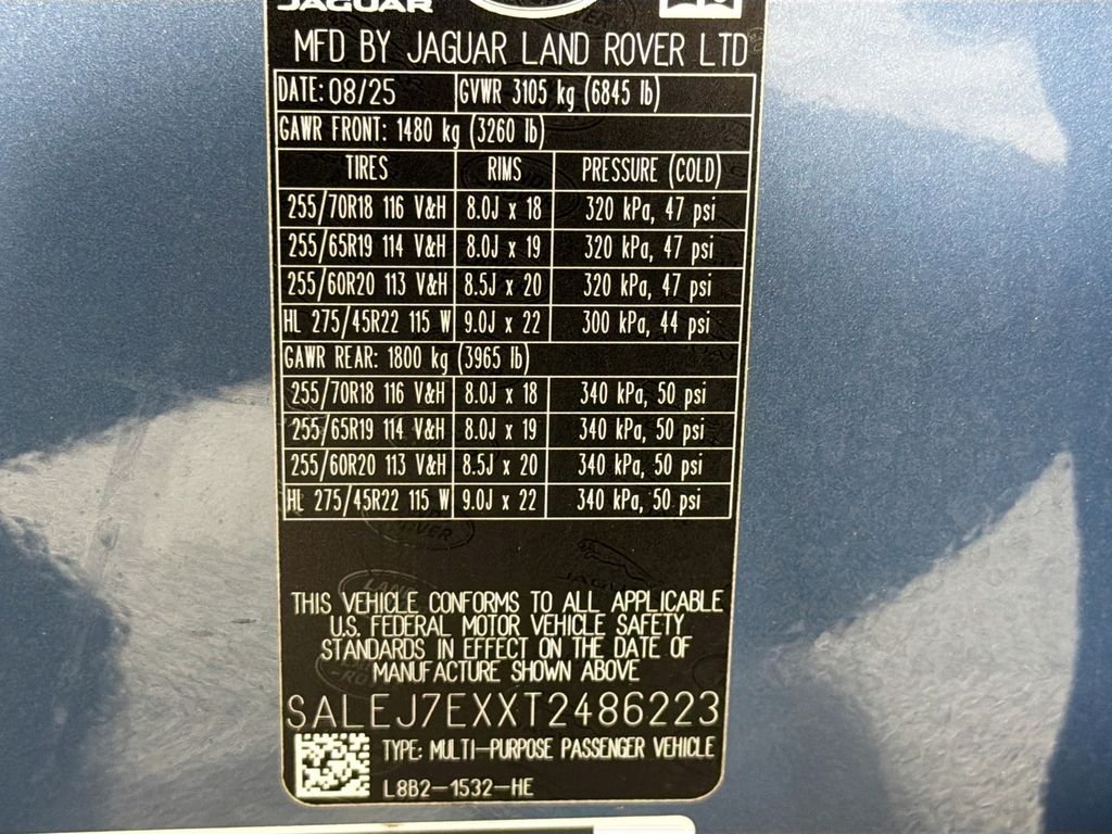 Used 2026 Blue Land Rover S image 34