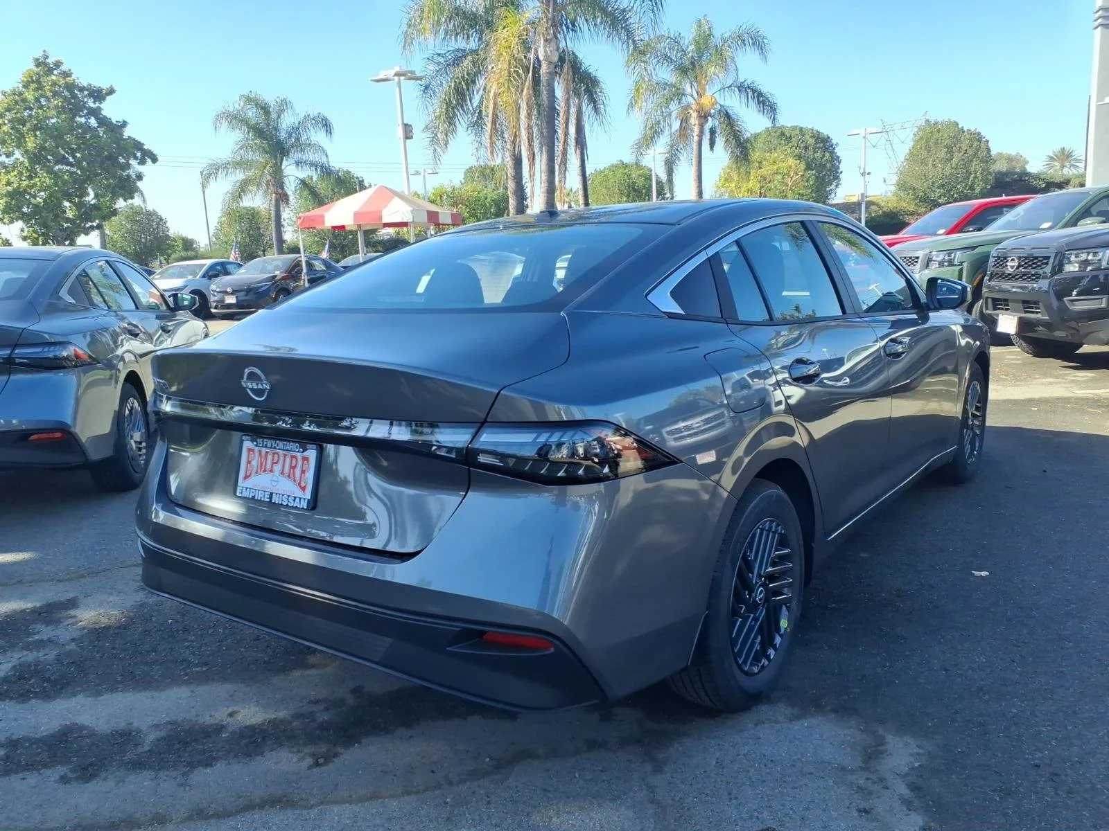 New 2026 Gun Metallic Nissan SV image 4