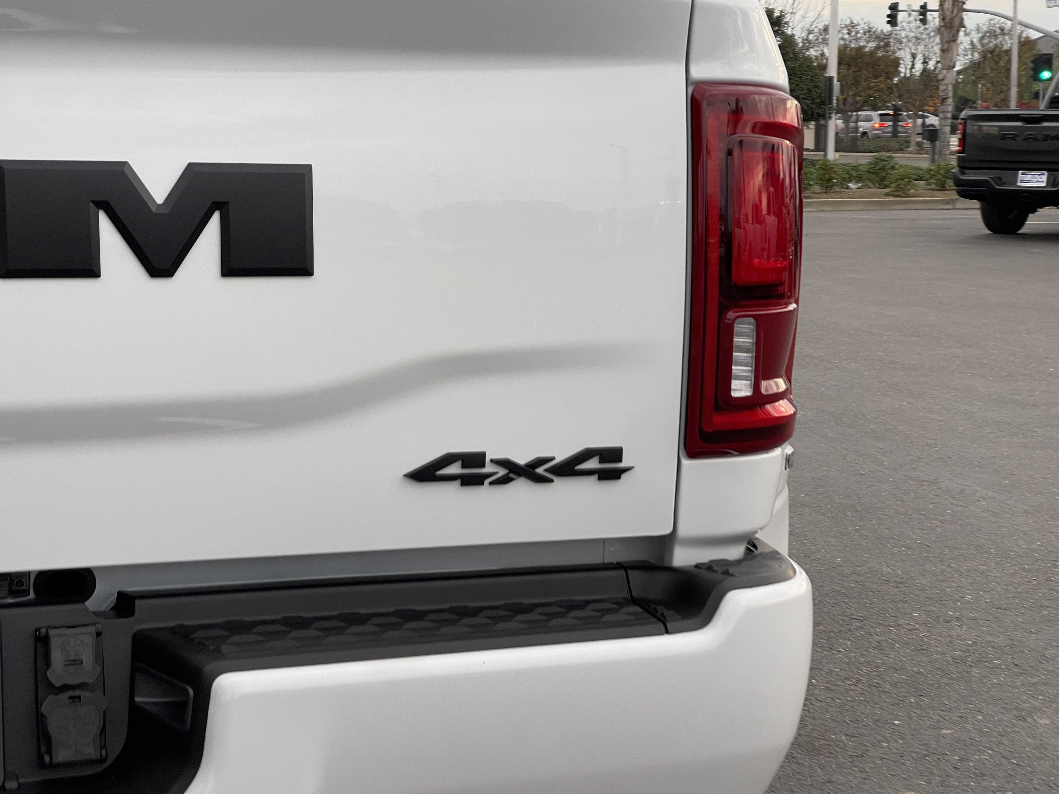 New 2026 Bright White Clear-Coat Exterior Paint RAM Laramie image 10