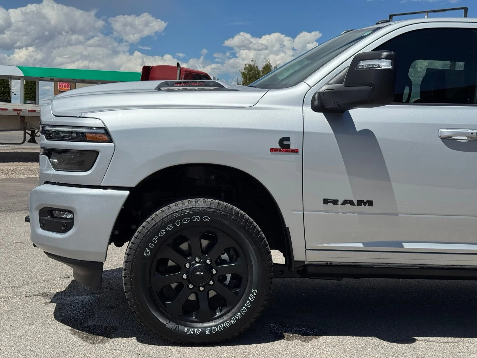 New 2026 Silver-Zynith Exterior Paint RAM Laramie image 13