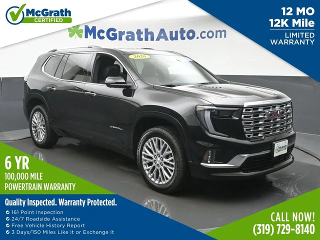 2026 GMC Acadia Denali