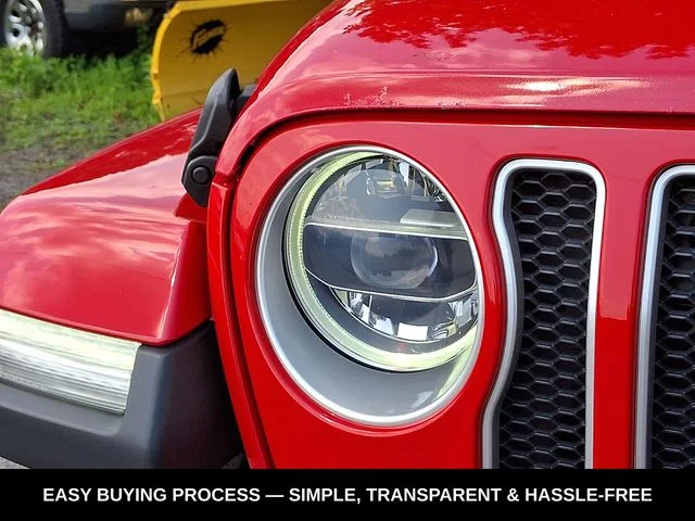 Used 2019 Red Jeep Unlimited Sahara image 11