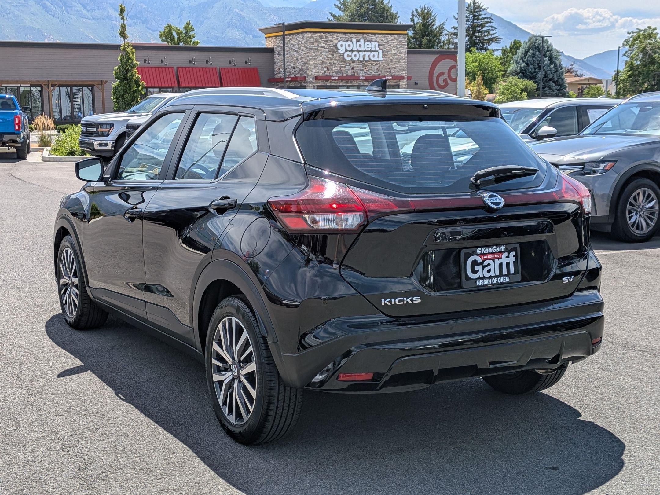 New 2021 Super Black Nissan SV image 4