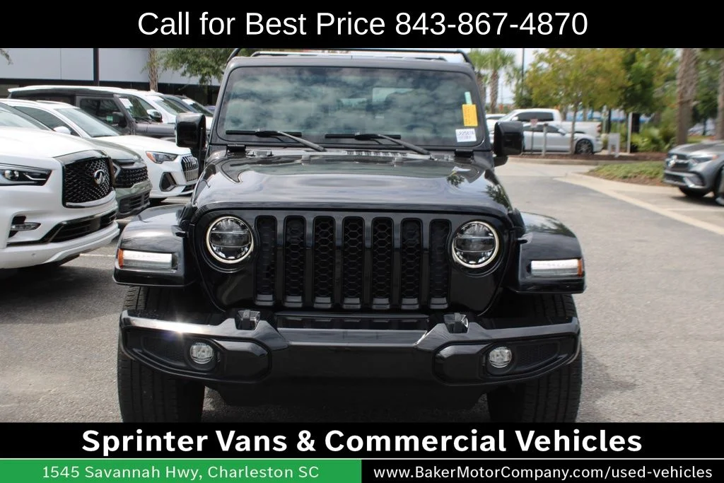 Used 2021 Black Clearcoat Jeep Overland image 4