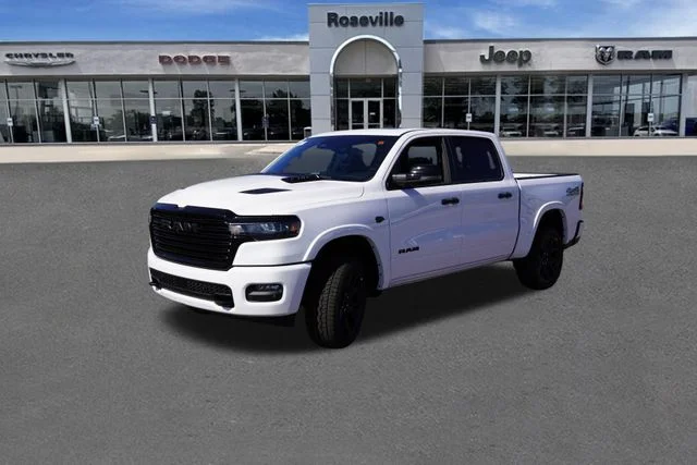 New 2027 Bright White Clear-Coat Exterior Paint RAM Laramie image 7