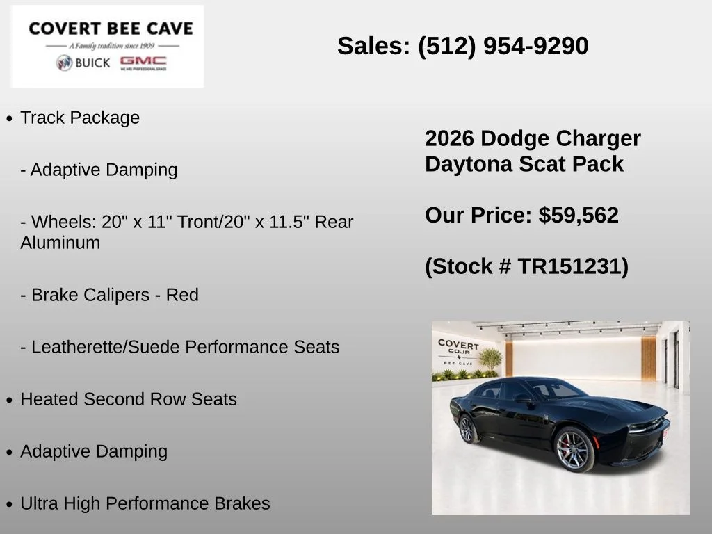 2026 Dodge Charger Daytona Scat Pack - Photo 14