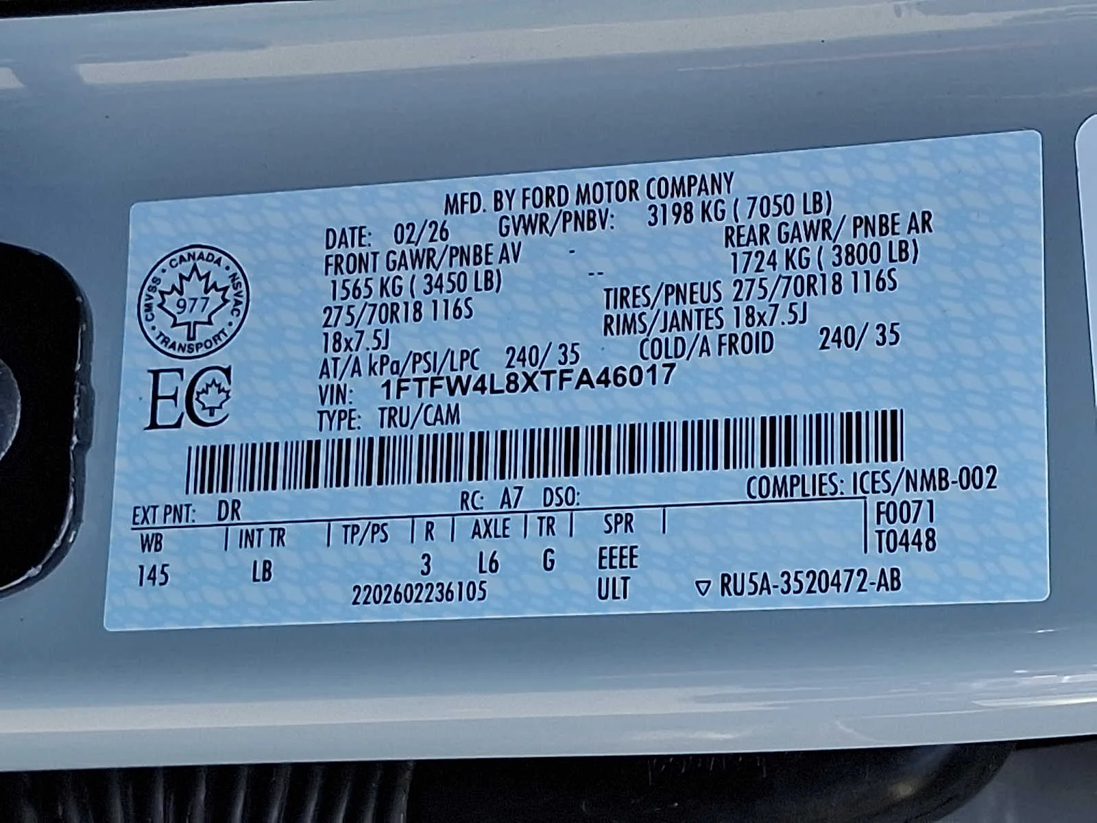 Used 2026 Avalanche Ford Tremor image 27