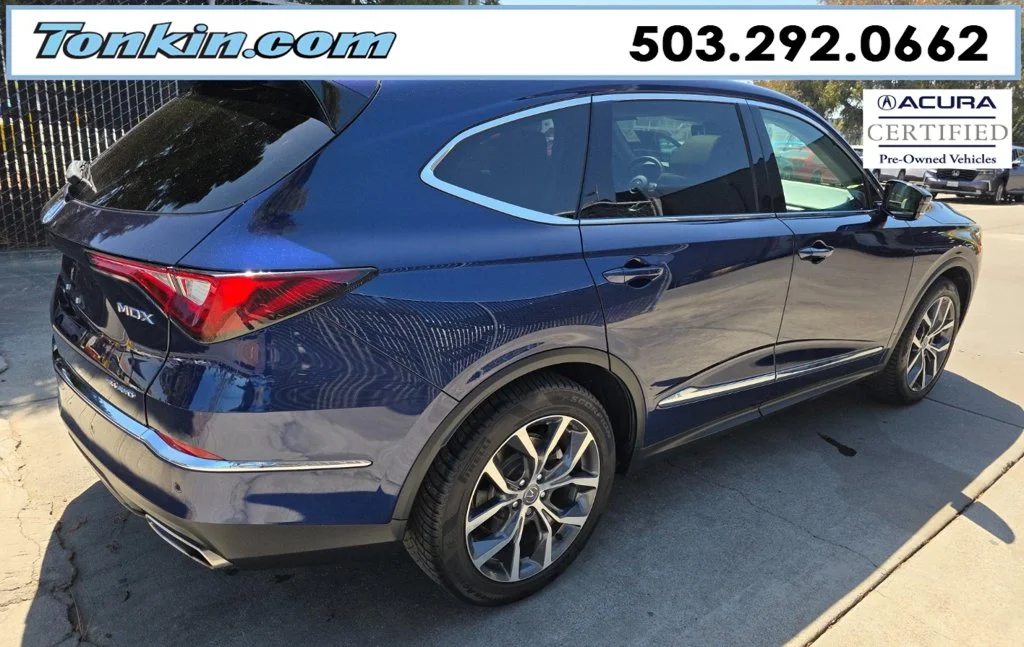 Certified Used 2024 Fathom Blue Pearl Acura SH-AWD TECH image 4