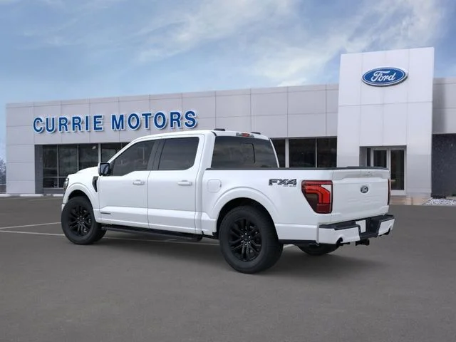 New 2026 Star White Metallic Tri-Coat Ford Lariat image 4