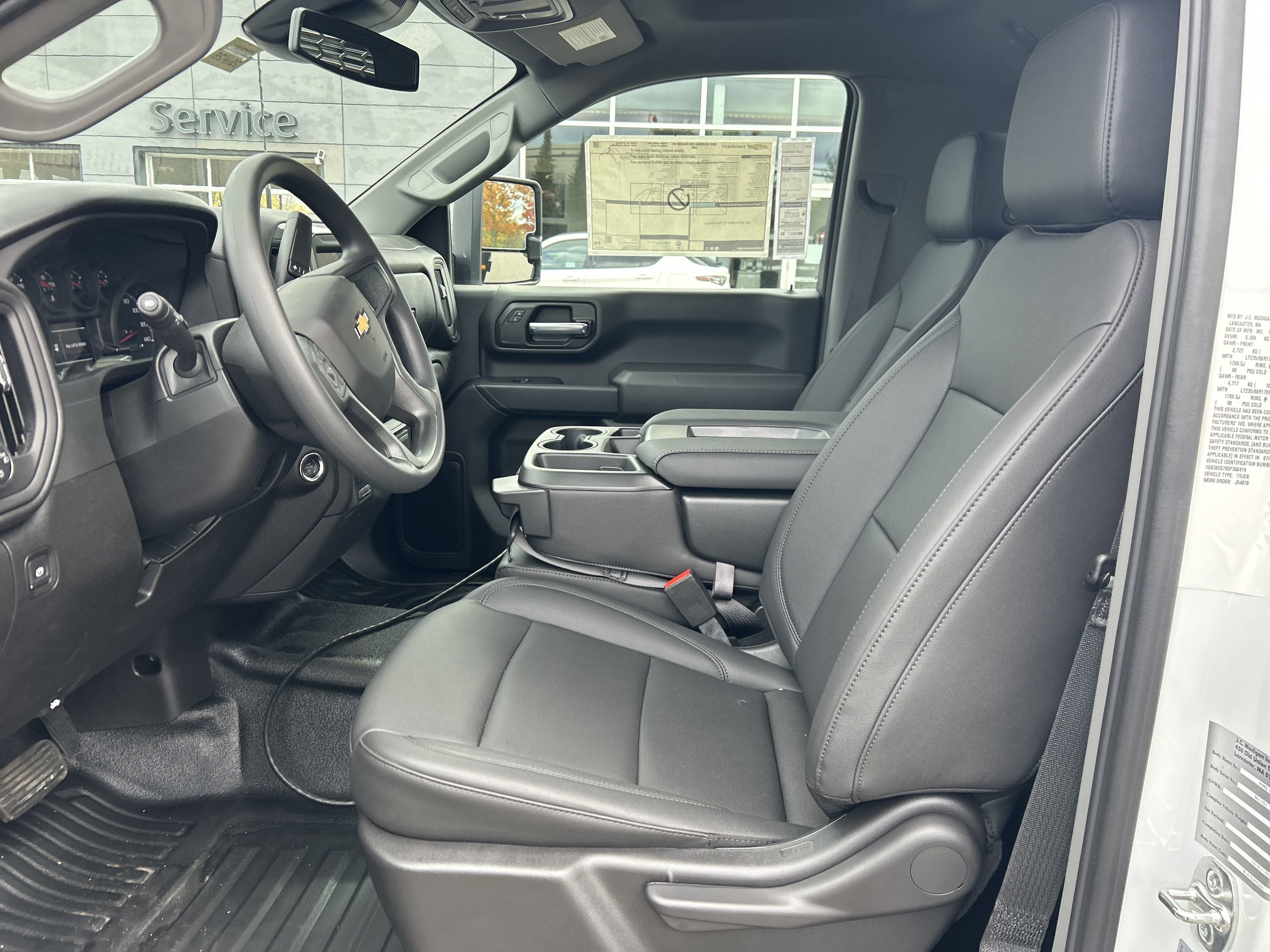 New 2025 Summit White Chevrolet Work Truck image 9