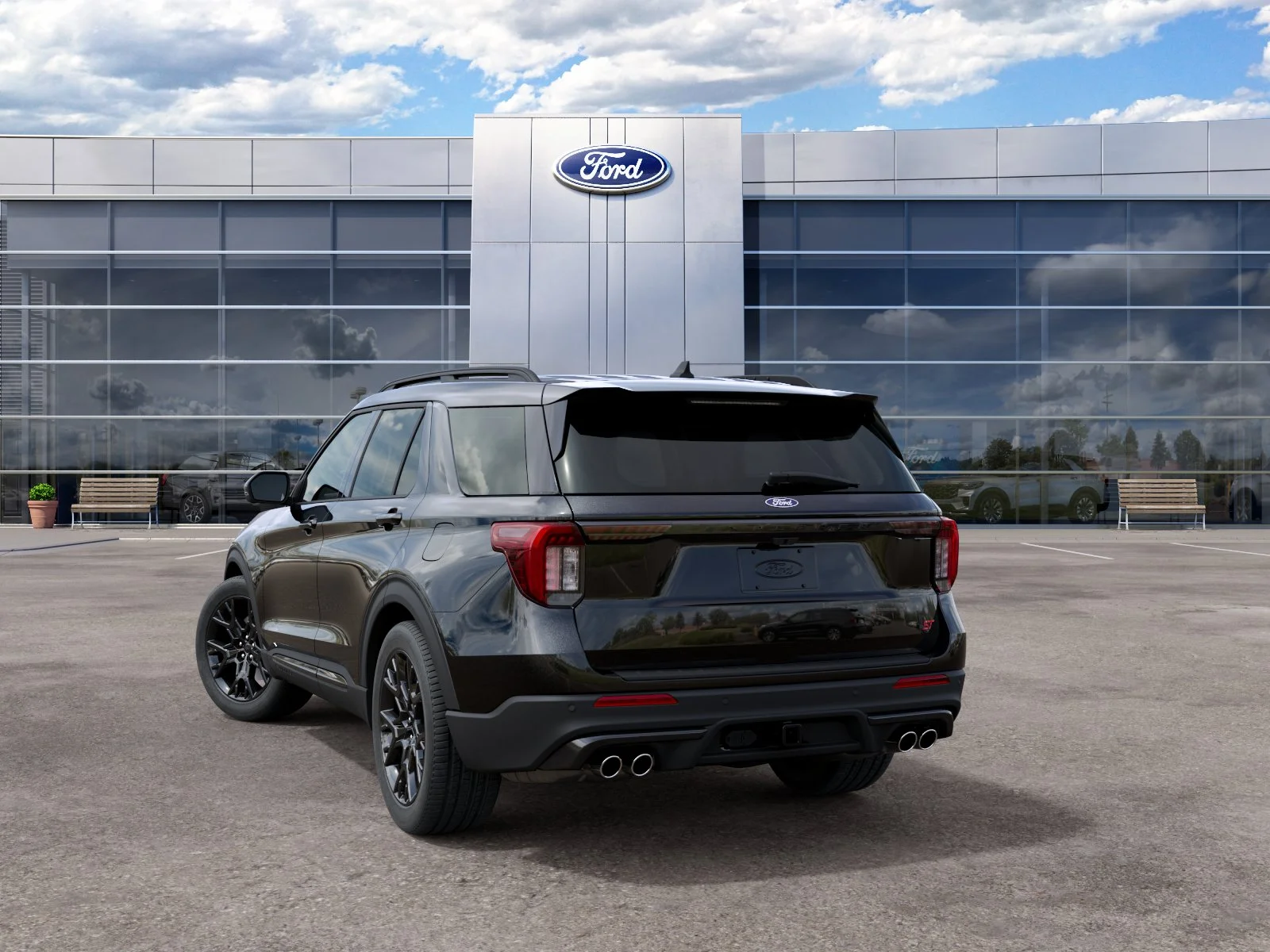 New 2027 Agate Black Metallic Ford ST image 31