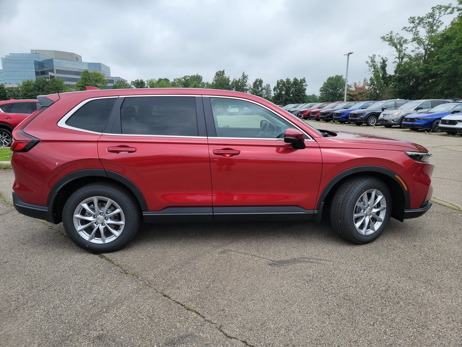 New 2026 Radiant Red Metallic Honda EX image 29