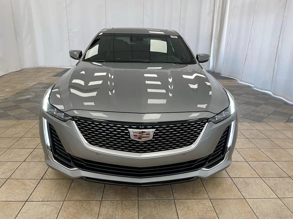 Used 2023 Argent Silver Metallic Cadillac Premium Luxury image 31