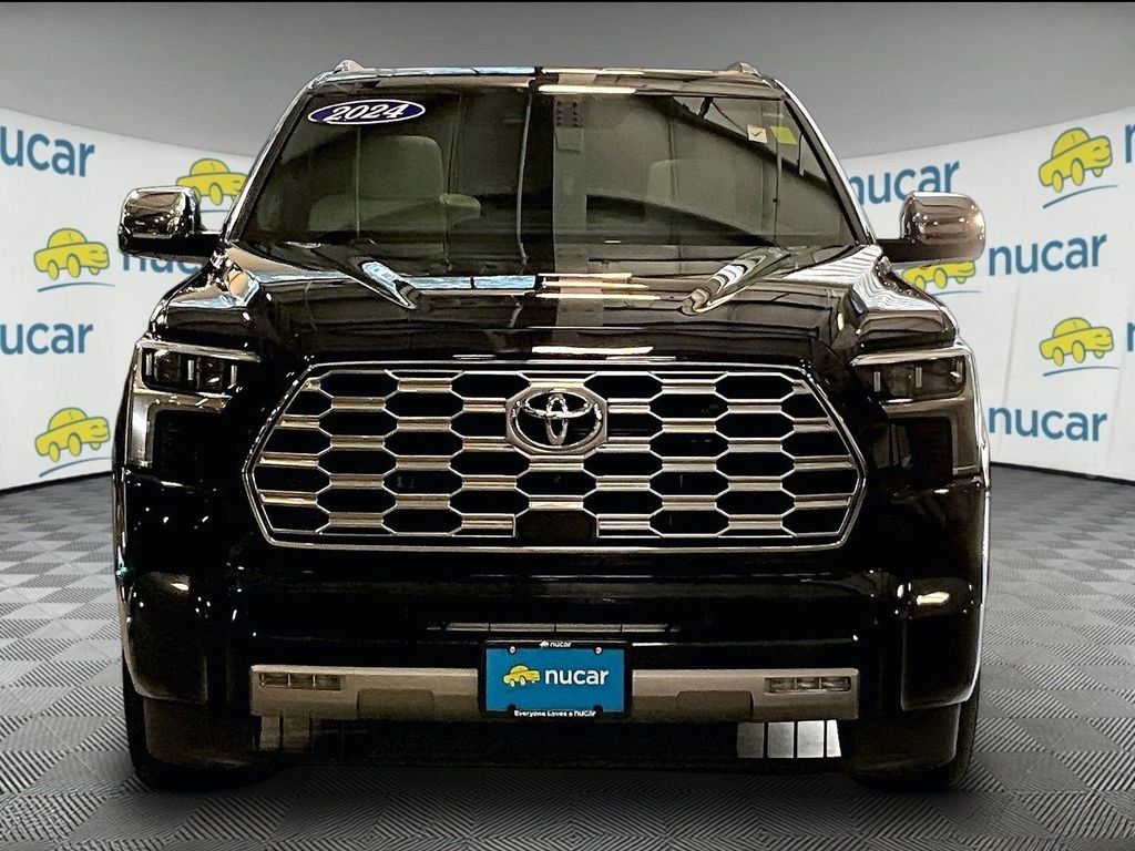 Used 2024 Black Toyota Capstone image 2