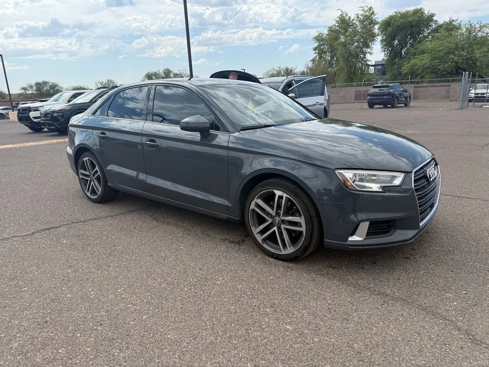 Used 2017 Nano Gray Metallic Audi 2.0T Premium image 2