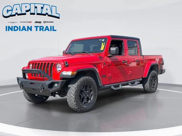 Used 2022 Red Jeep Sport image 1