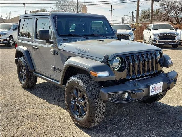Used 2023 Granite Crystal Metallic Clearcoat Jeep Willys Sport 4x4 image 6