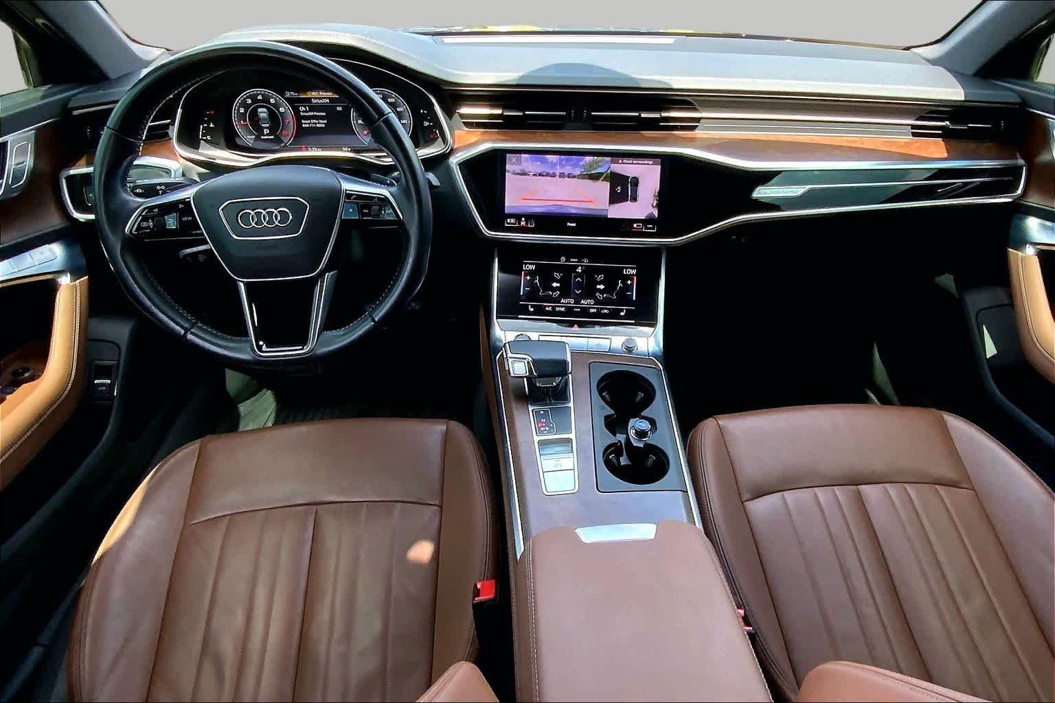 Used 2021 Firmament Blue Metallic Audi Premium Plus image 14