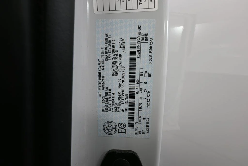 Used 2023 White Ford XLT image 53