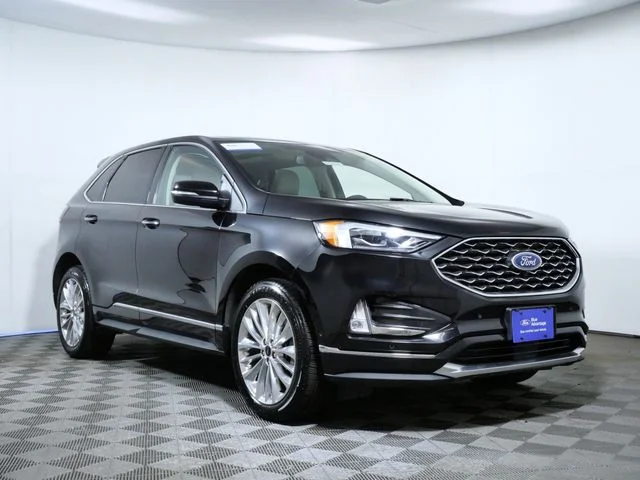 Used 2023 Black Ford Titanium image 1