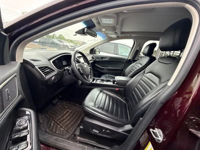 Used 2019 Burgundy Velvet Metallic Tinted Clearcoat Ford SEL image 6