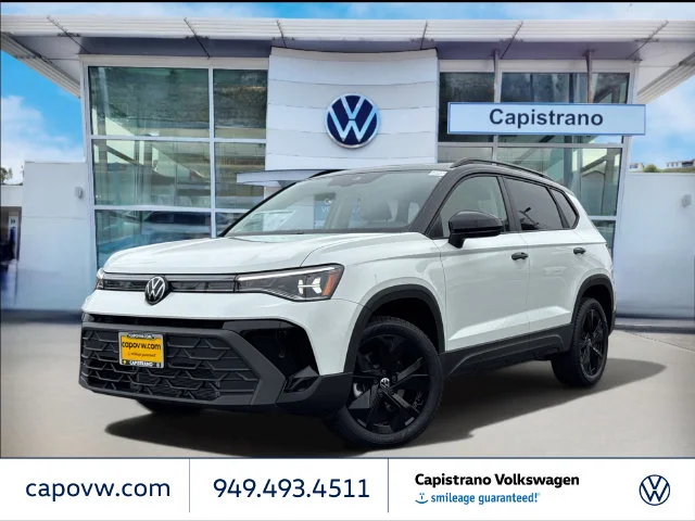 New 2026 Pure White W/Deep Black Roof Volkswagen 1.5T SE Black image 1
