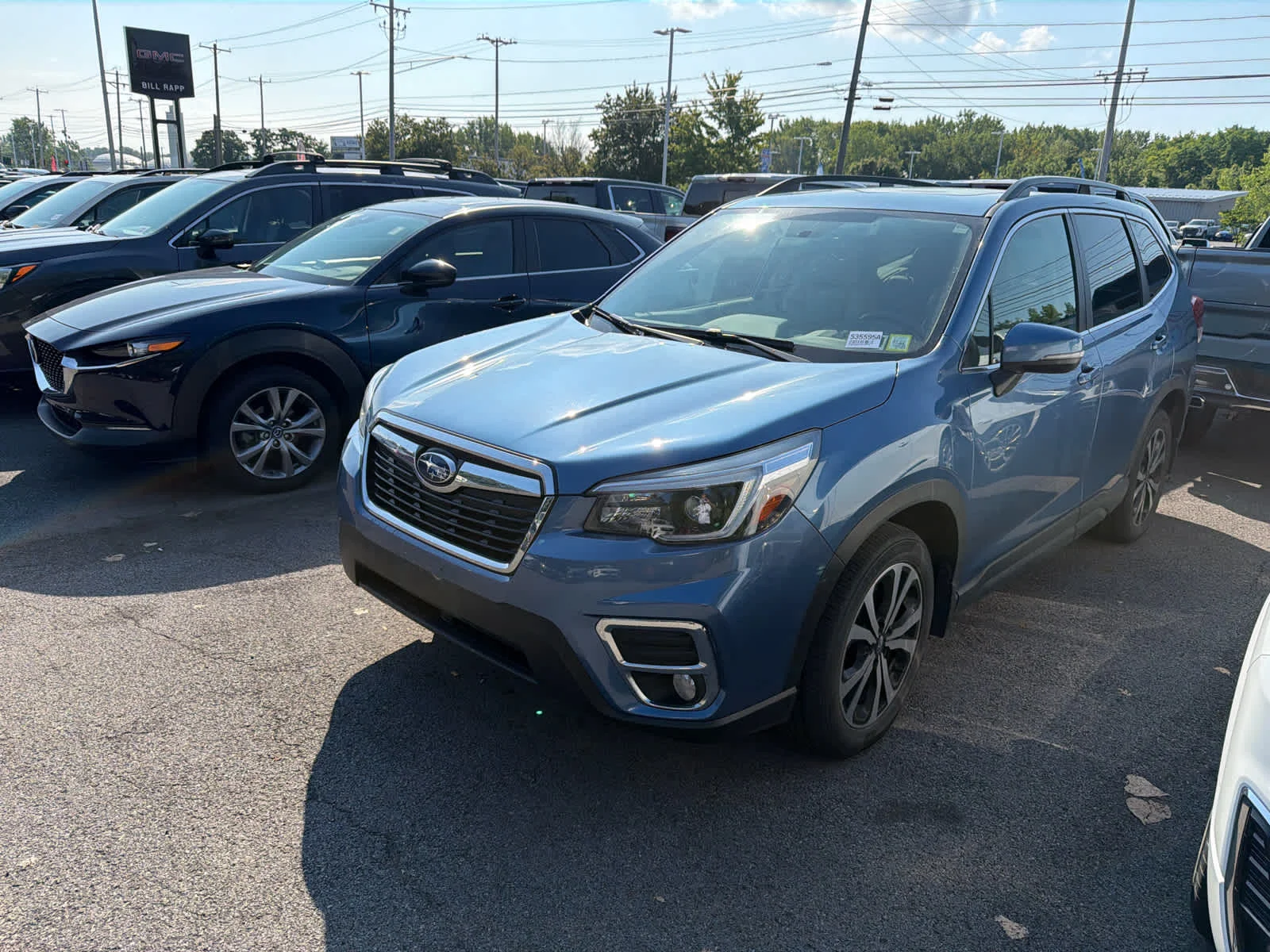 Used 2021 Horizon Blue Pearl Subaru Limited image 5