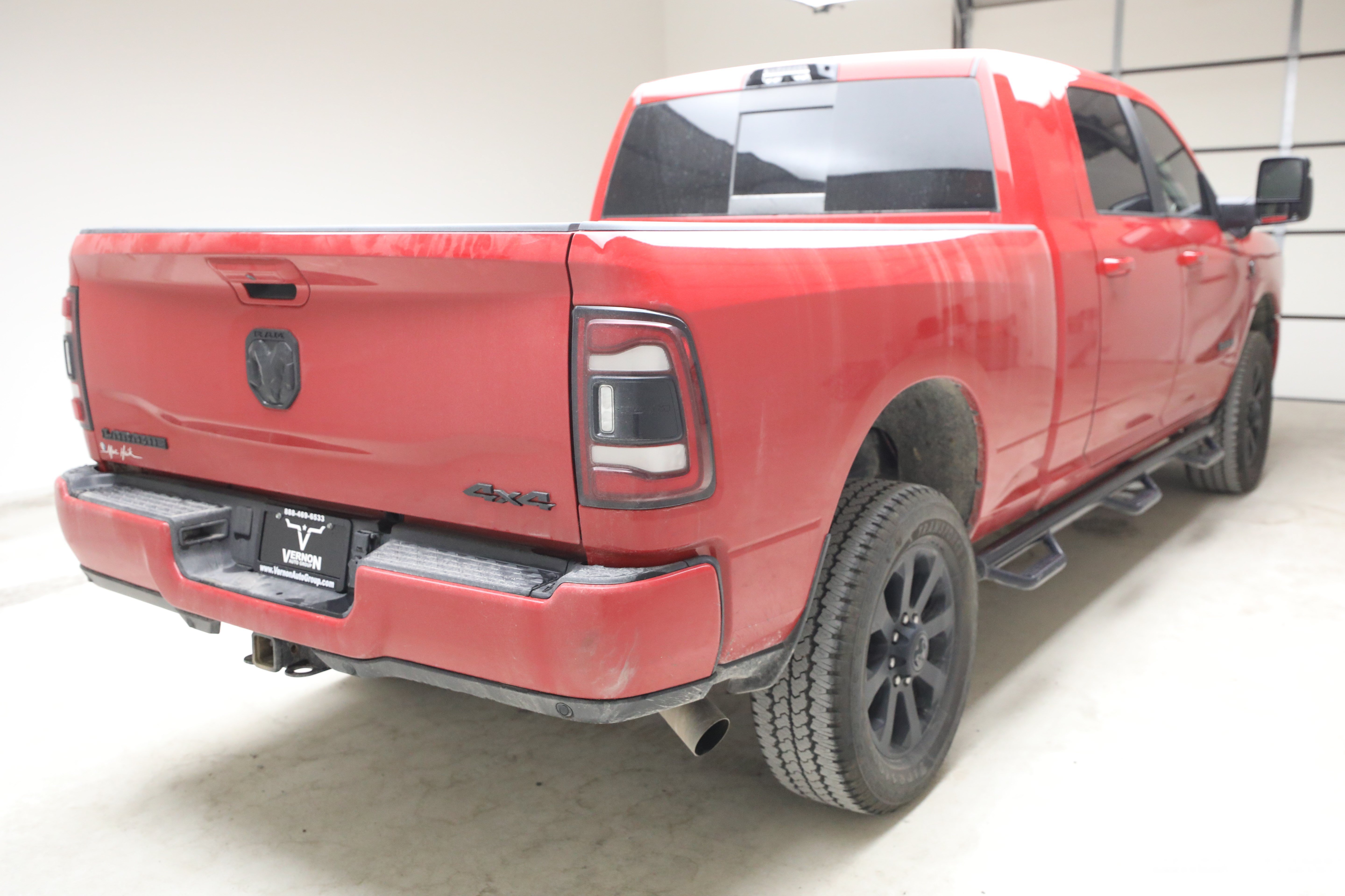 Used 2023 Flame Red Clearcoat Ram Y image 4
