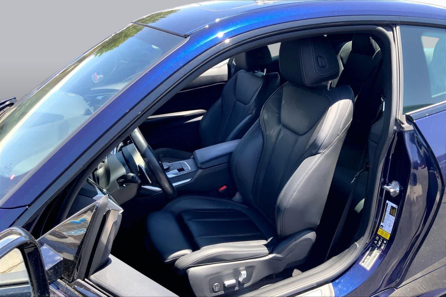 Certified Used 2022 Tanzanite Blue II Metallic BMW 430i xDrive image 6