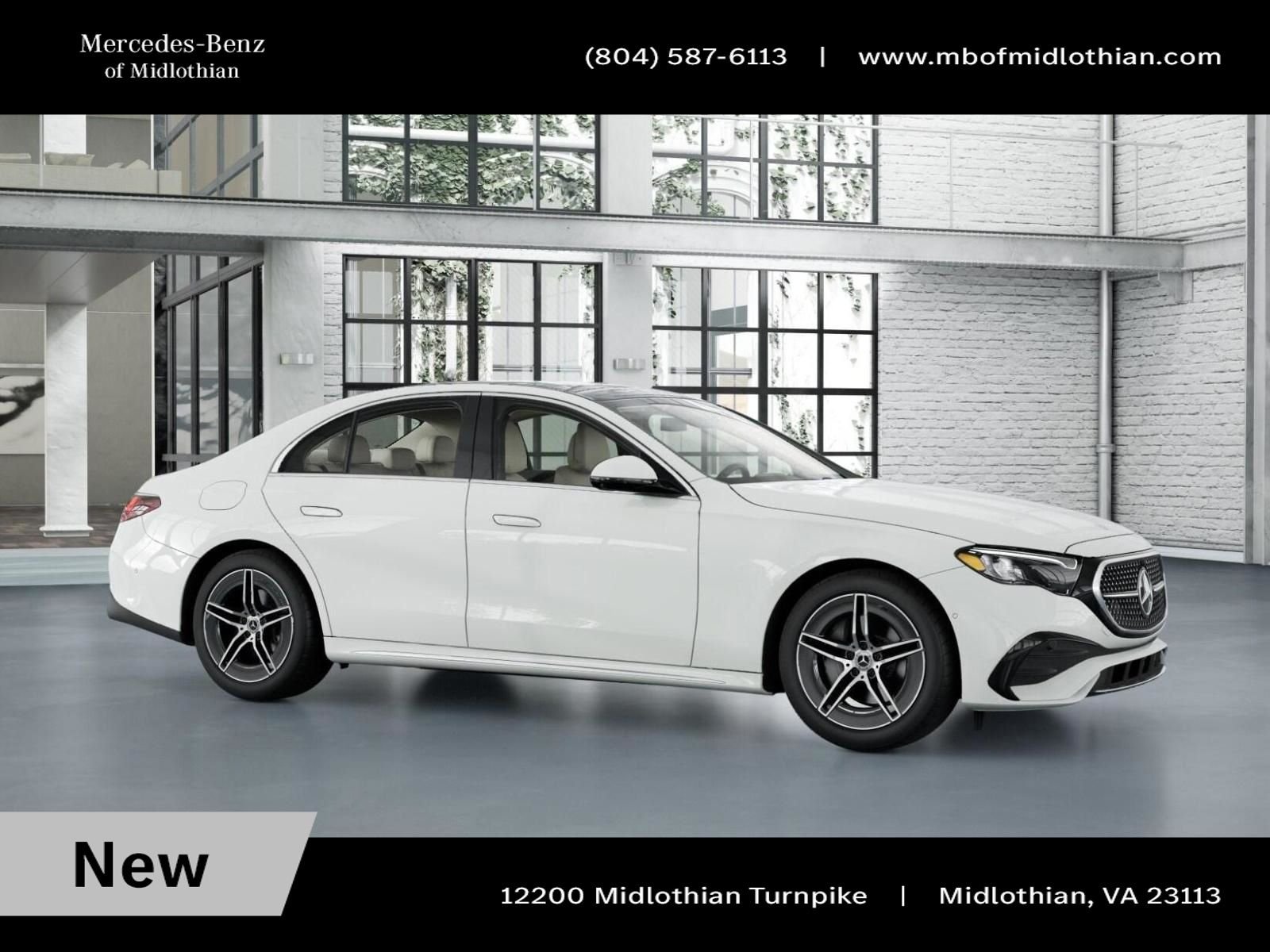 New 2026 Polar White Mercedes-Benz E 350 image 16