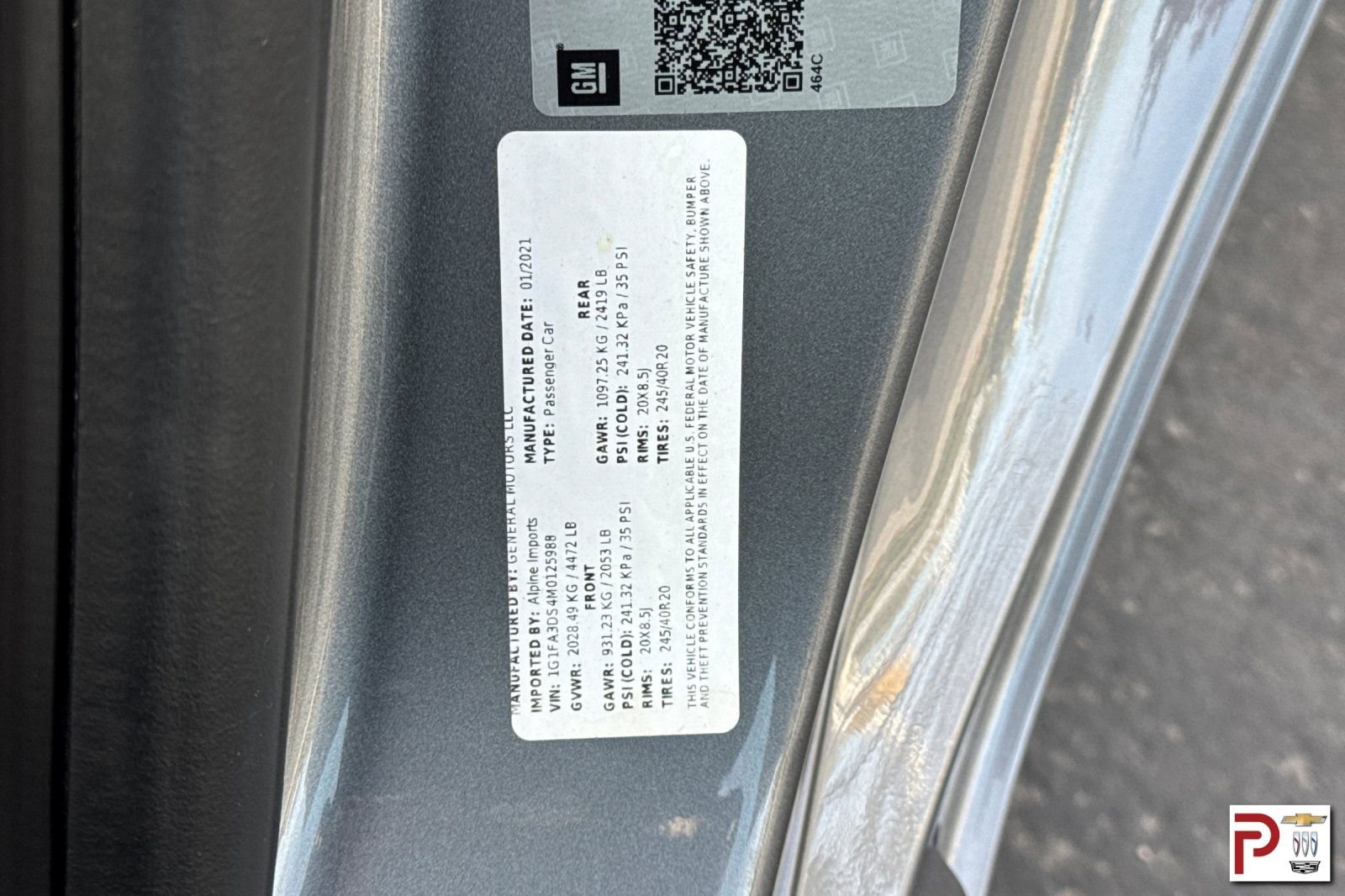 Used 2021 Gray Chevrolet 1LT image 34