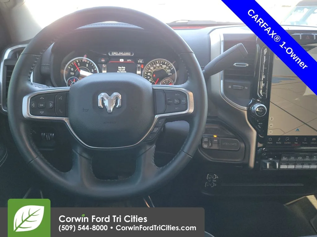 Used 2023 Delmonico Red Pearlcoat Ram Laramie image 3