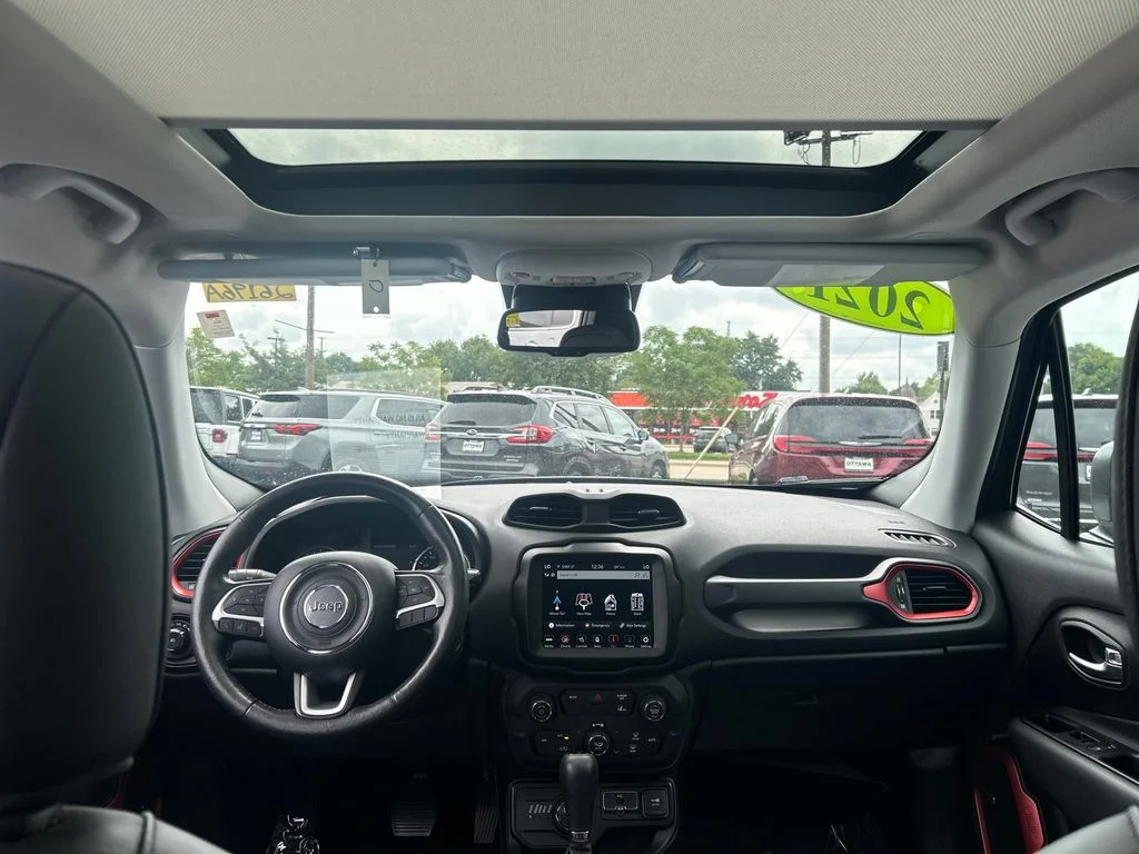 Used 2021 Blue Jeep Trailhawk image 34