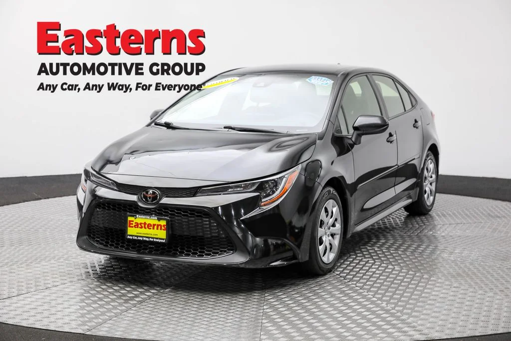 Used 2022 Black Toyota LE image 1