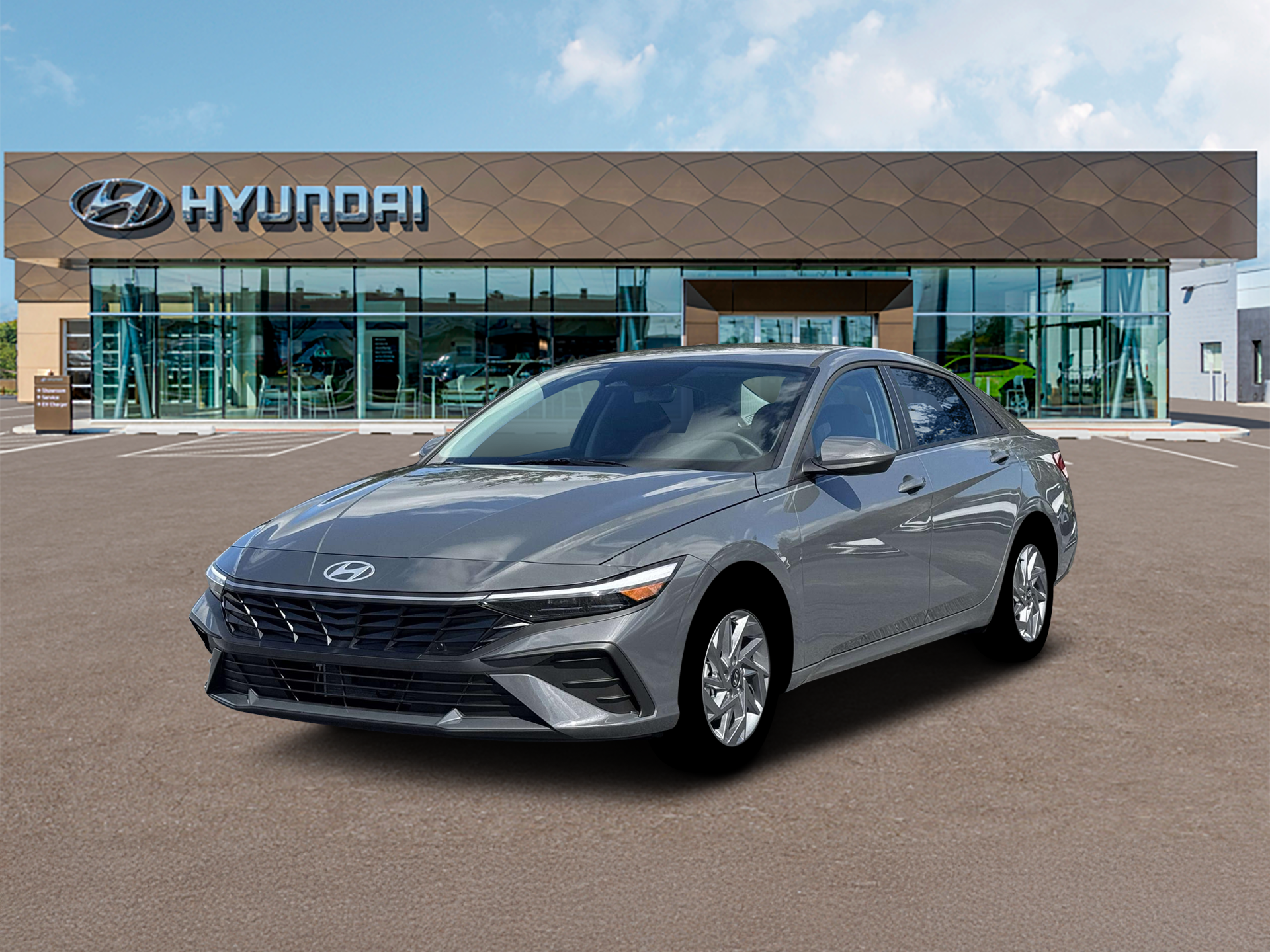 New 2026 Gray Hyundai Blue image 1