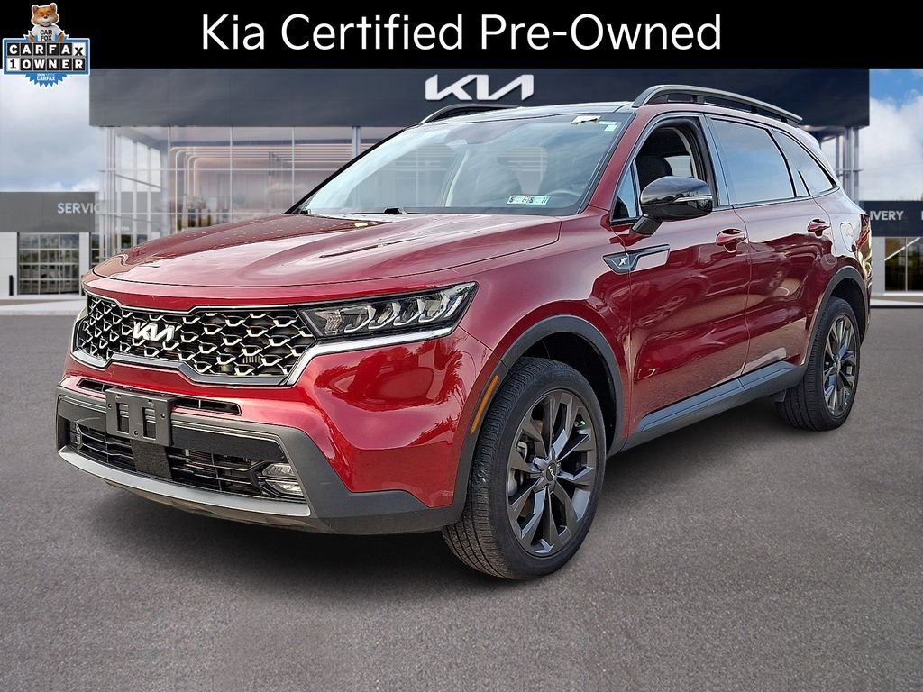 Certified Used 2023 Red Kia X-Line EX image 4