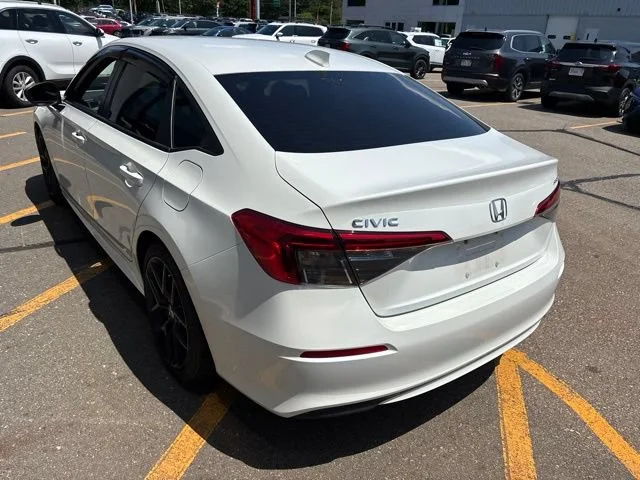Used 2023 Platinum White Pearl Honda Sport image 7