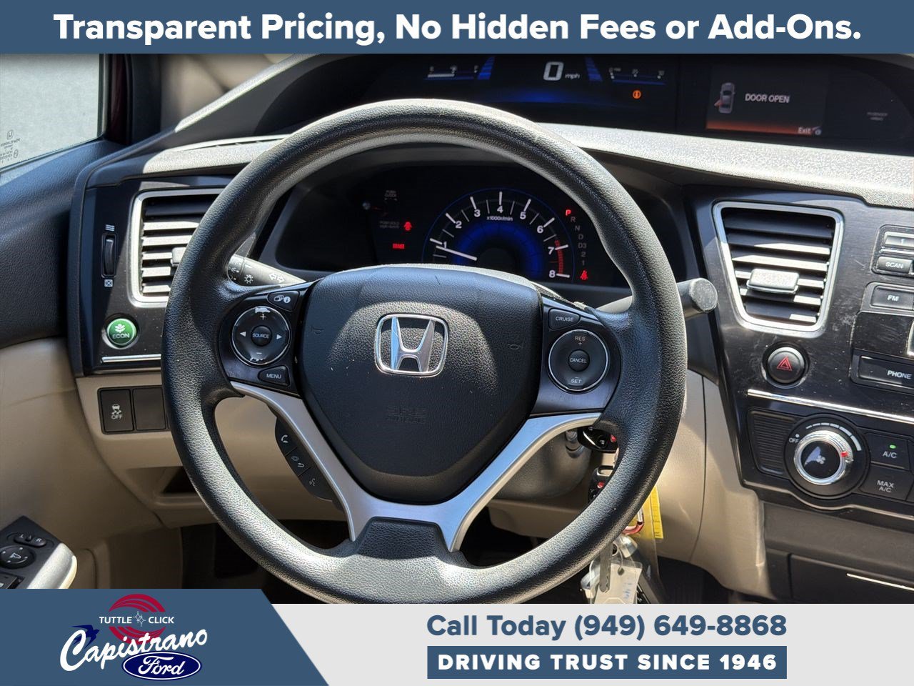 Used 2013 Red Honda LX image 24