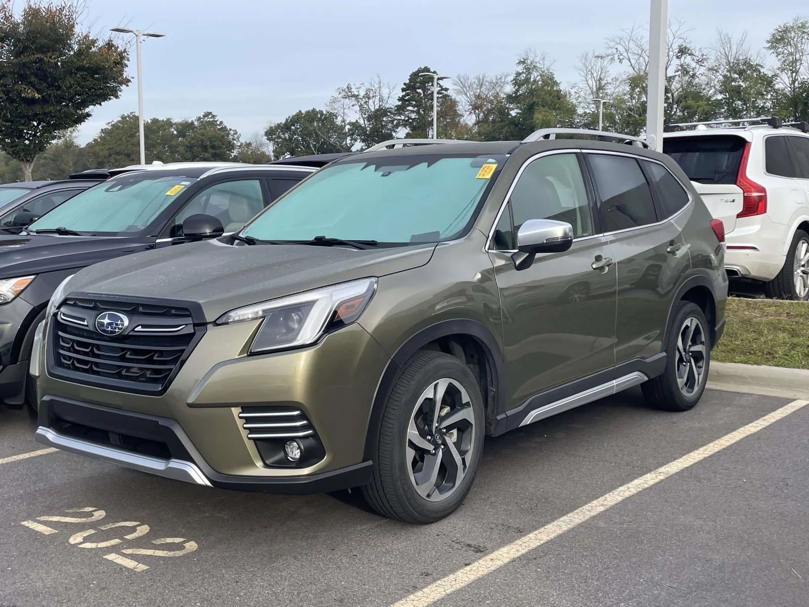 Used 2024 Autumn Green Metallic Subaru Touring image 2
