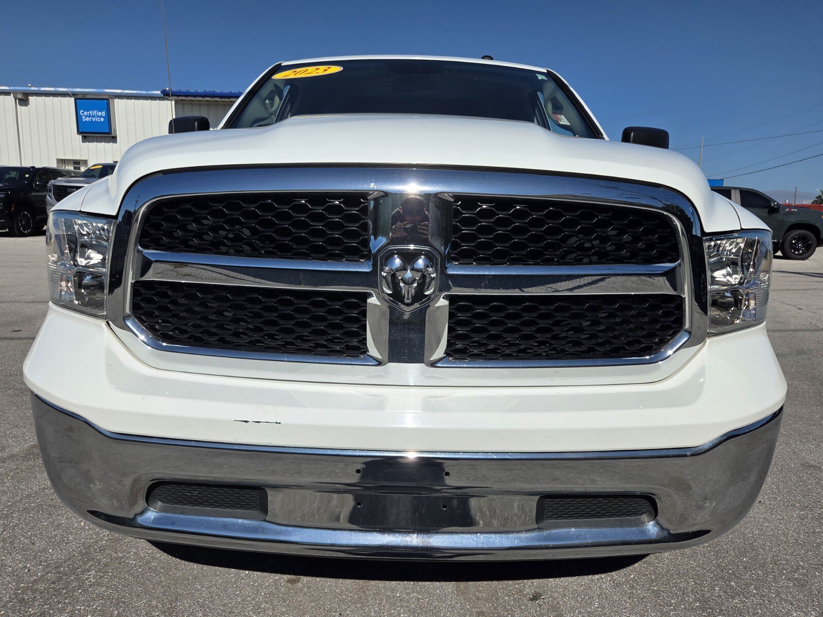Used 2023 Bright White Clearcoat Ram Tradesman image 8