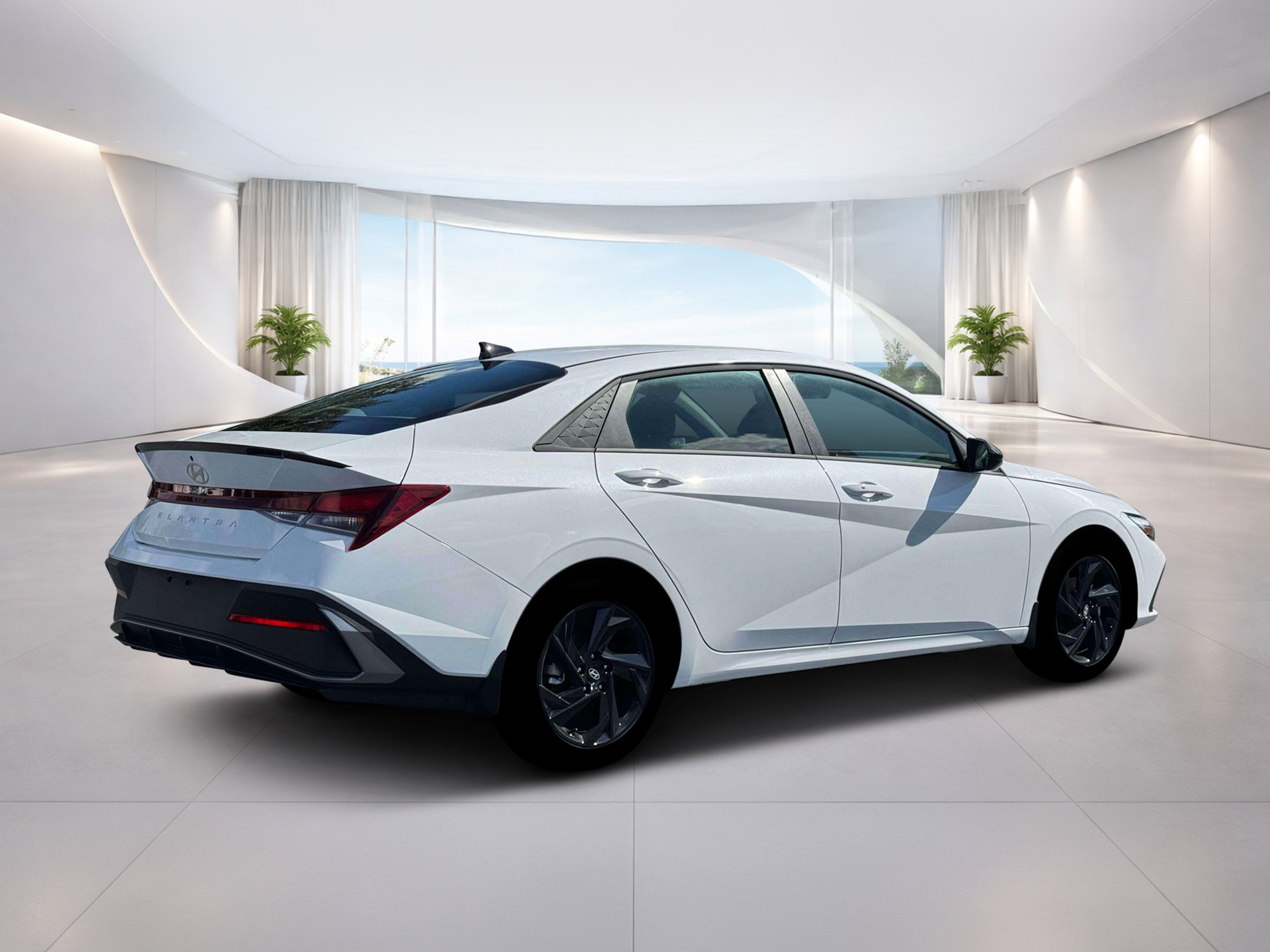 New 2026 White Hyundai SEL Sport image 8