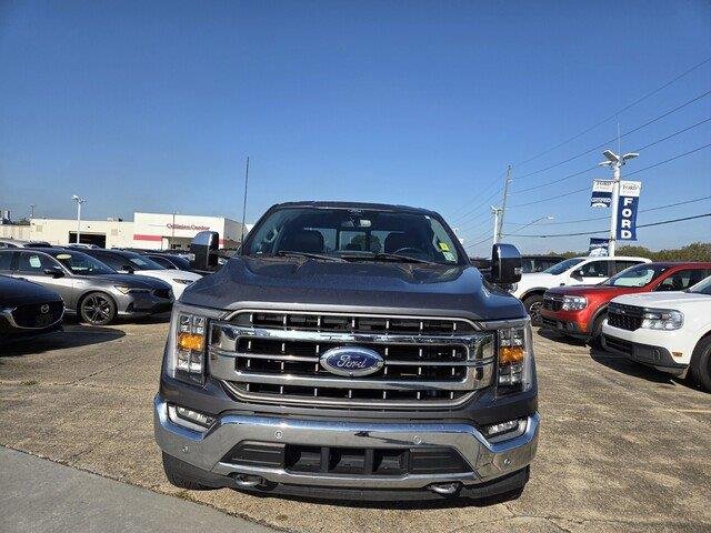 Used 2022 Carbonized Gray Metallic Ford LARIAT image 8