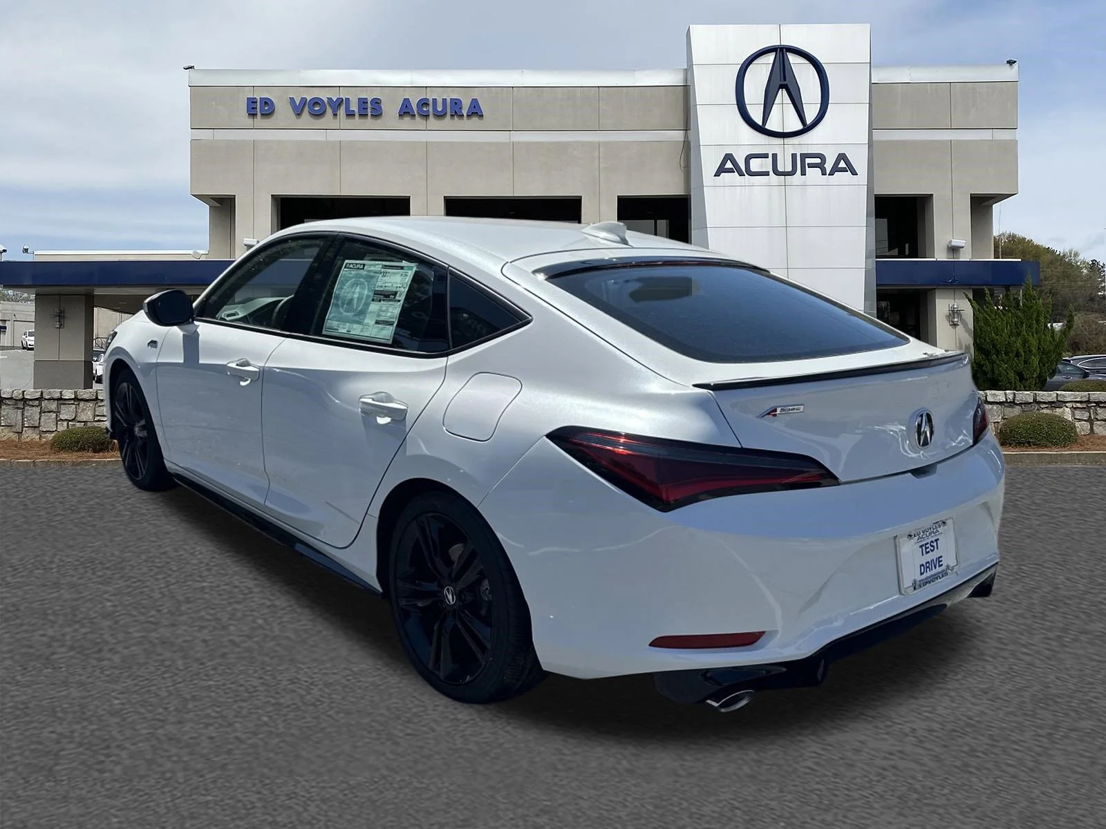 New 2026 Platinum White Pearl Acura w/A-Spec Package image 7
