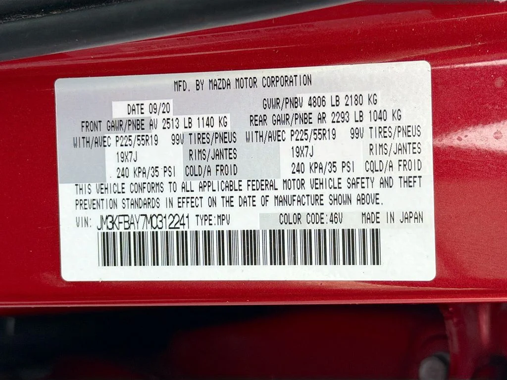 Used 2021 Soul Red Crystal Metallic Mazda Grand Touring Reserve image 27