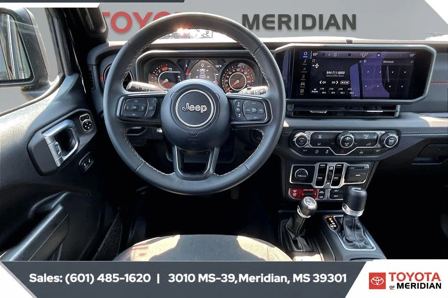 Used 2025 Black Clearcoat Jeep Rubicon image 5