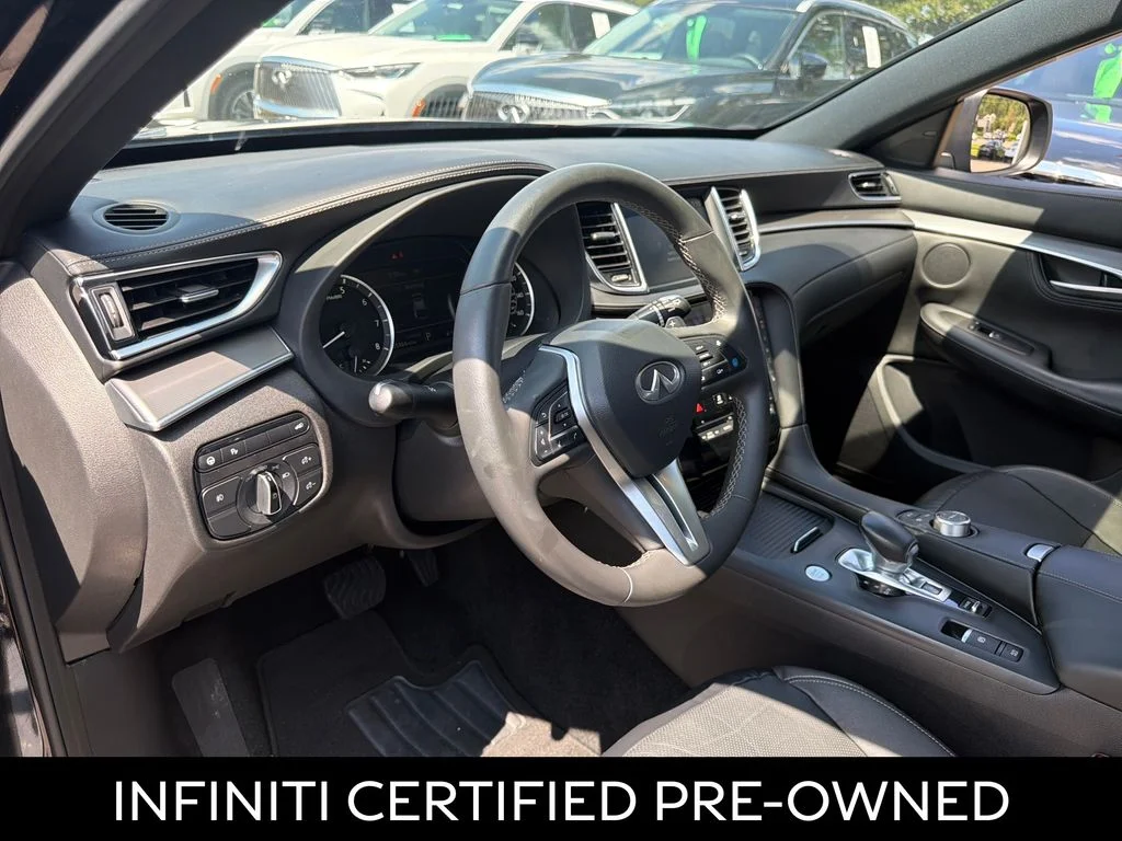 Certified Used 2023 Black Obsidian INFINITI LUXE image 25