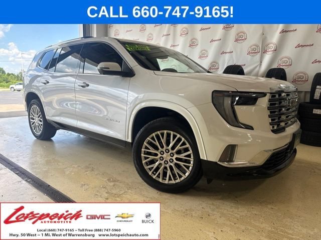Certified Used 2025 White Frost Tricoat GMC Denali image 1