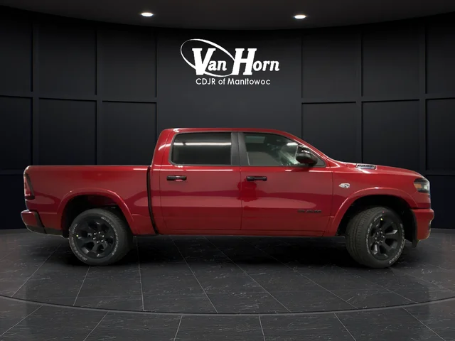 New 2026 Molten Red Pearl-Coat Exterior Paint RAM Big Horn/Lone Star image 8