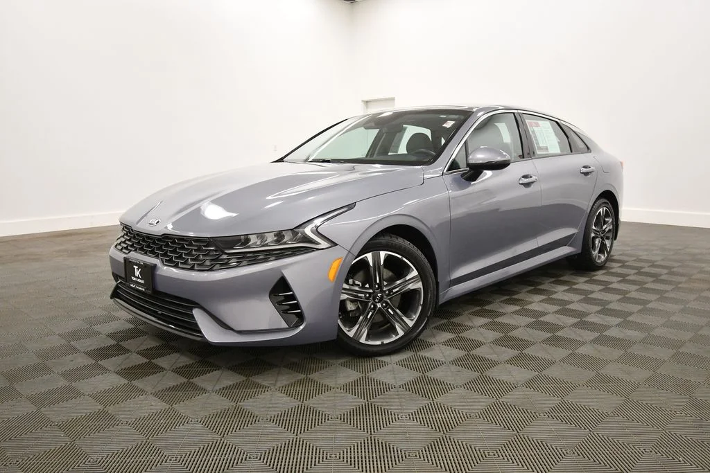 Certified 2021 Kia K5 EX with VIN 5XXG34J25MG025820 for sale in Rochester, Minnesota
