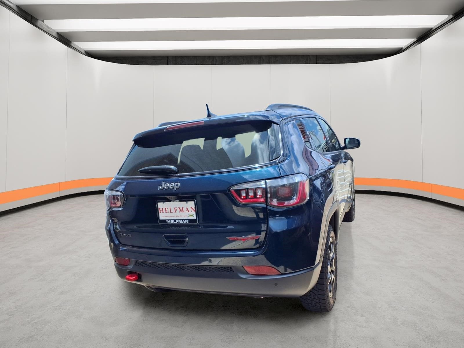 New 2026 Fathom Blue Pearl-Coat Exterior Paint Jeep Trailhawk image 6